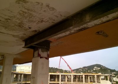 Reparación y refuerzo de estructura en Hotel NOBU playa Talamanca (IBIZA