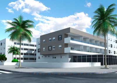 Rehabilitación de complejo residencial de 87 viviendas y locales comerciales Playa de la Fossa (CALPE).